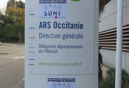 Collage SDHI à Montpellier le 15 décembre 2019