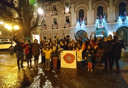 Rassemblement à Sallanches le 7 décembre 2018
