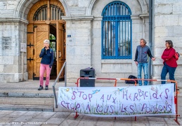 Dépôt de plainte des132 pisseurs volontaires à Valence le 25 octobre 2019