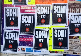 Collage SDHI à Neuville-sur-Saône le 13 septembre 2019