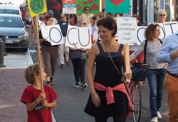 Marche climat à Villefranche-sur-Saône le 21 septembre 2019
